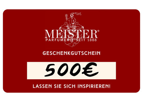 500€ Geschenkgutschein