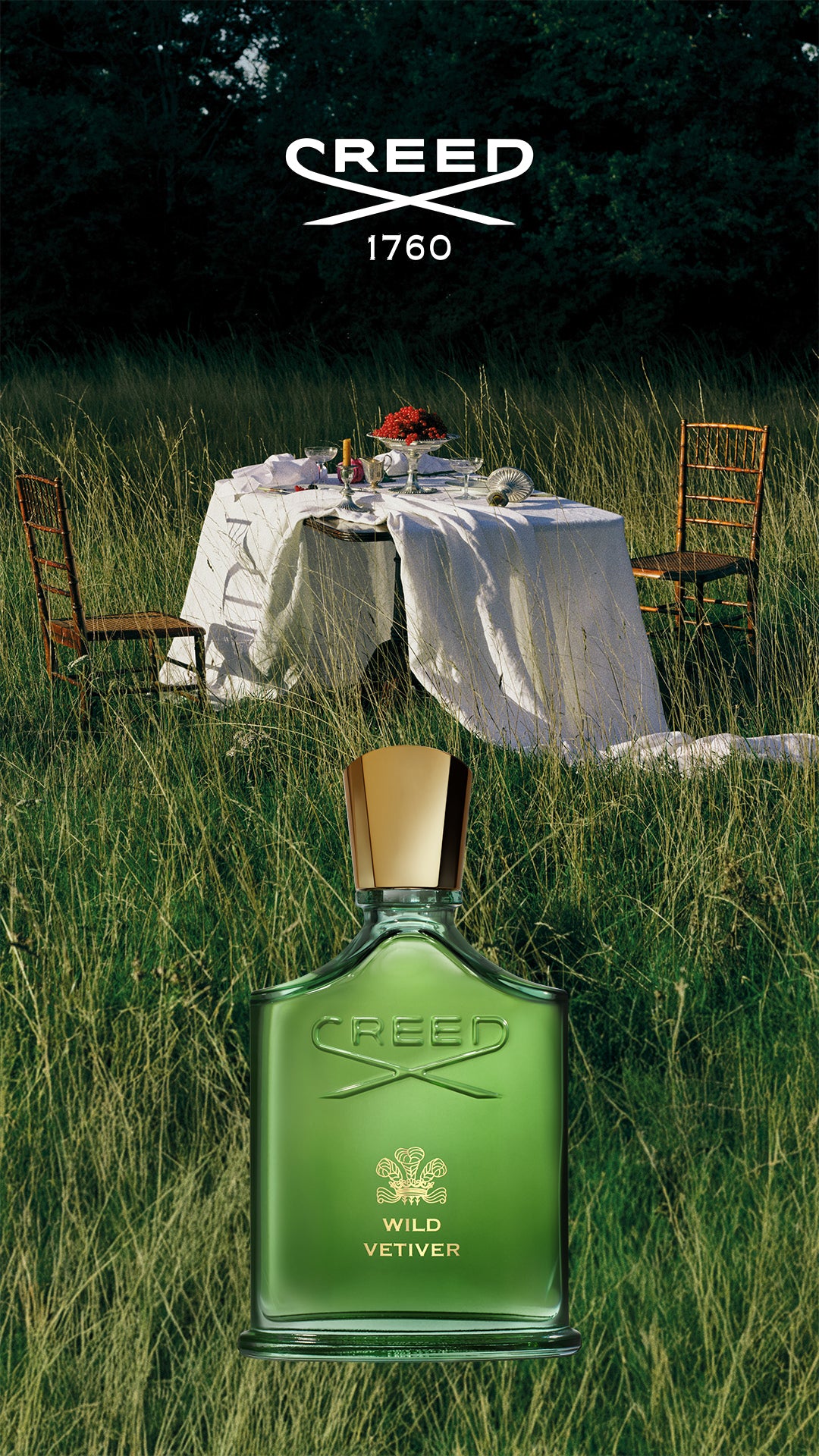 Wild Vetiver im Freien