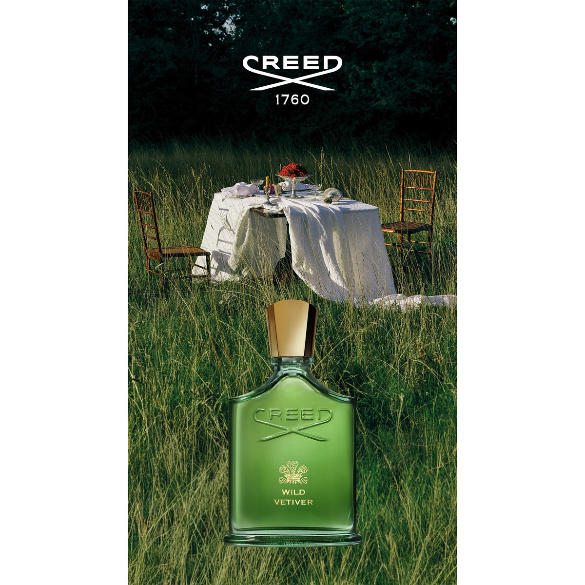 Wild Vetiver im Freien