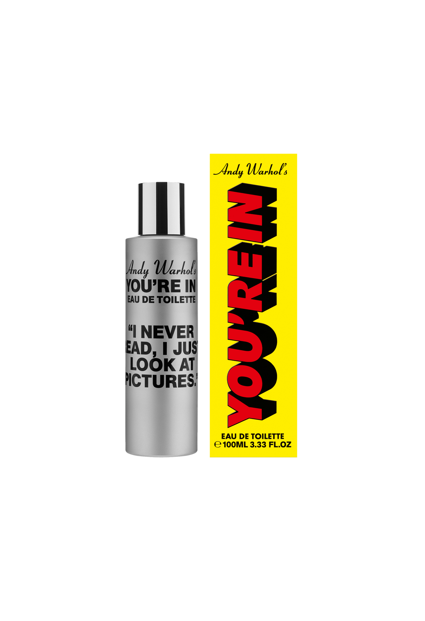 Image of ANDY WARHOL YOU'RE IN I NEVER READ