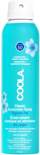 Image of Classic Body Spray Unscented SPF 50