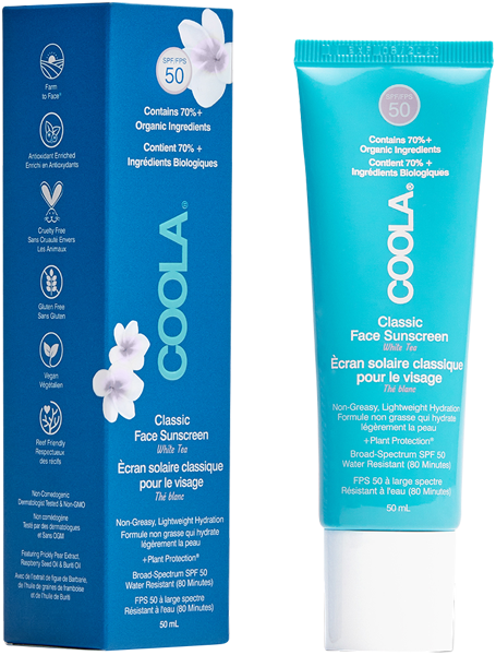 Image of Classic Face Lotion White Tea SPF 50