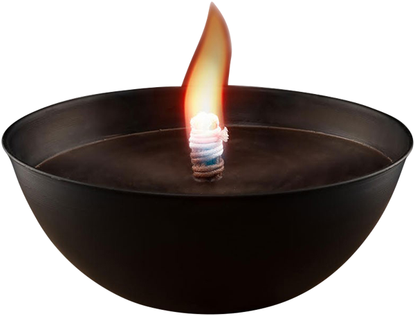 Image of Bougie Pot Fer - Citronelle