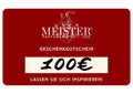 MEISTER Gutschein 100€