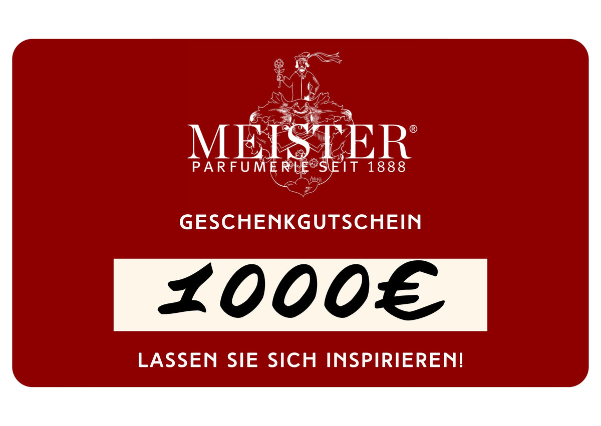 1000€ Geschenkgutschein