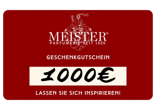 1000€ Geschenkgutschein