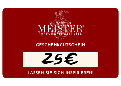 25€ Geschenkgutschein