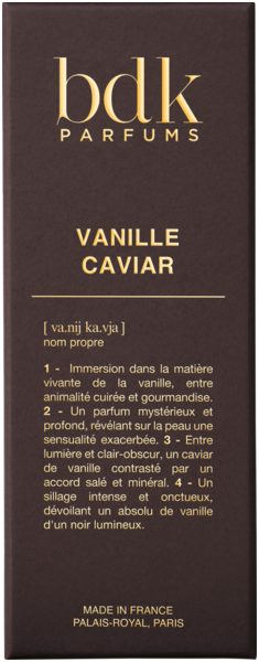 Image of Collection Matières Vanille Caviar EdP Nat. Spray