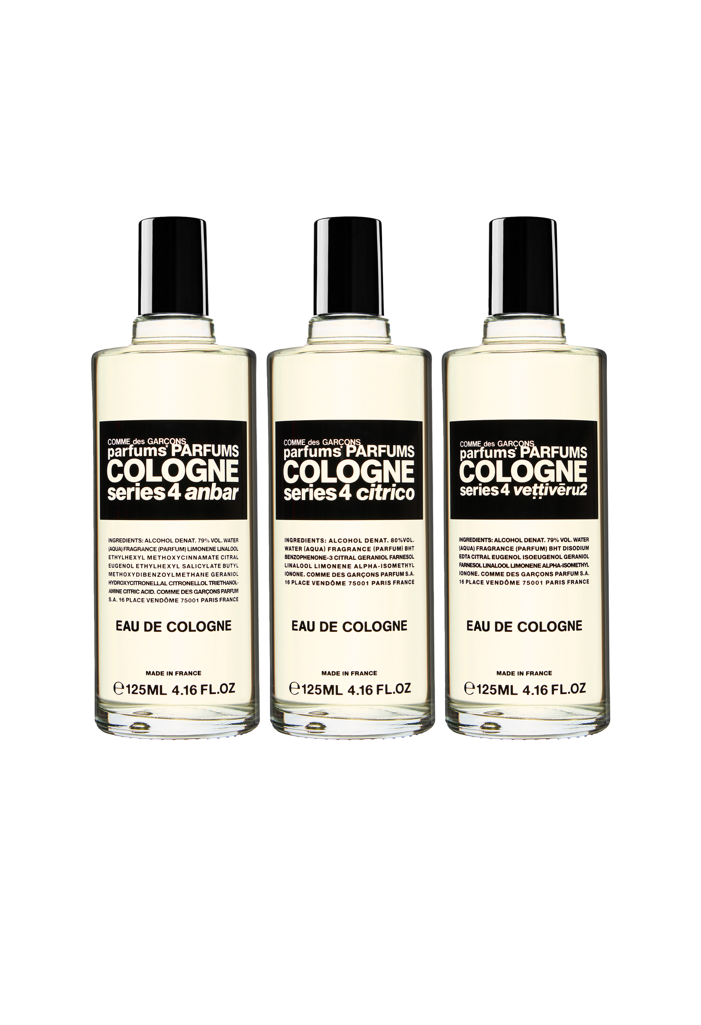 COLOGNE series 4 citrico