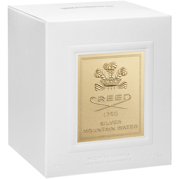 Image of Silver Mountain Water Porcelain Candle