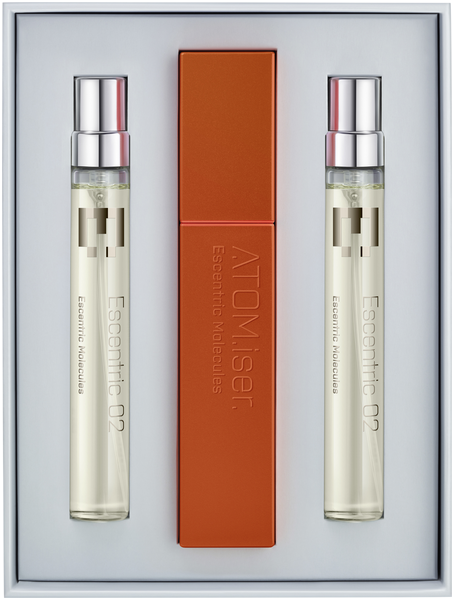 Escentric 02 Atomizer Set 3 x 8,5ml EdT + 1 x Atomizer