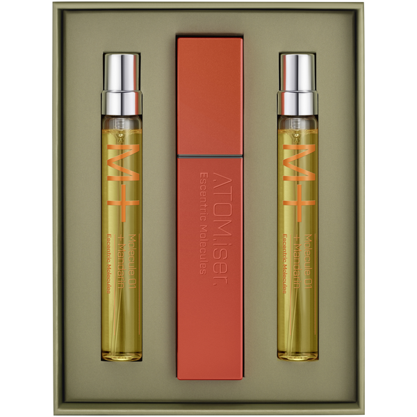 Image of M+ Mandarin Atomizer Set 3 x 8,5ml EdT + 1 x Atomizer