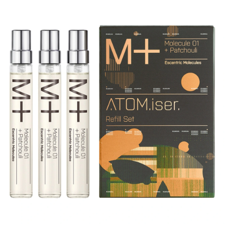 M+ Patchouli Atomizer Refill 3 x 8,5ml EdT