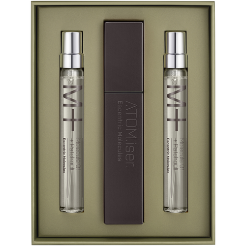 M+ Patchouli Atomizer Set 3 x 8,5ml EdT + 1 x Atomizer