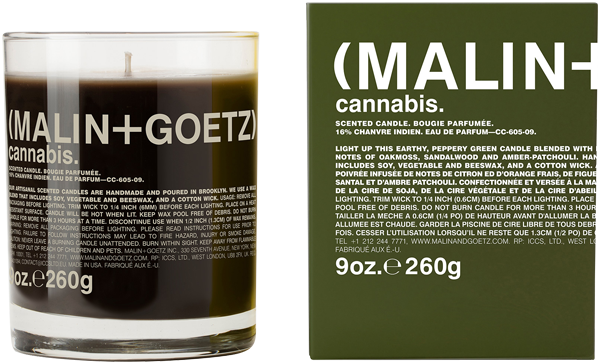 Cannabis Candle