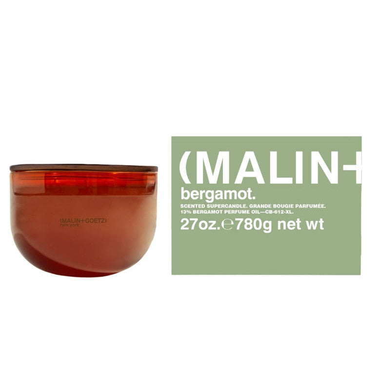 Image of Malin+Goetz Supercandle mit Verpackung in grün