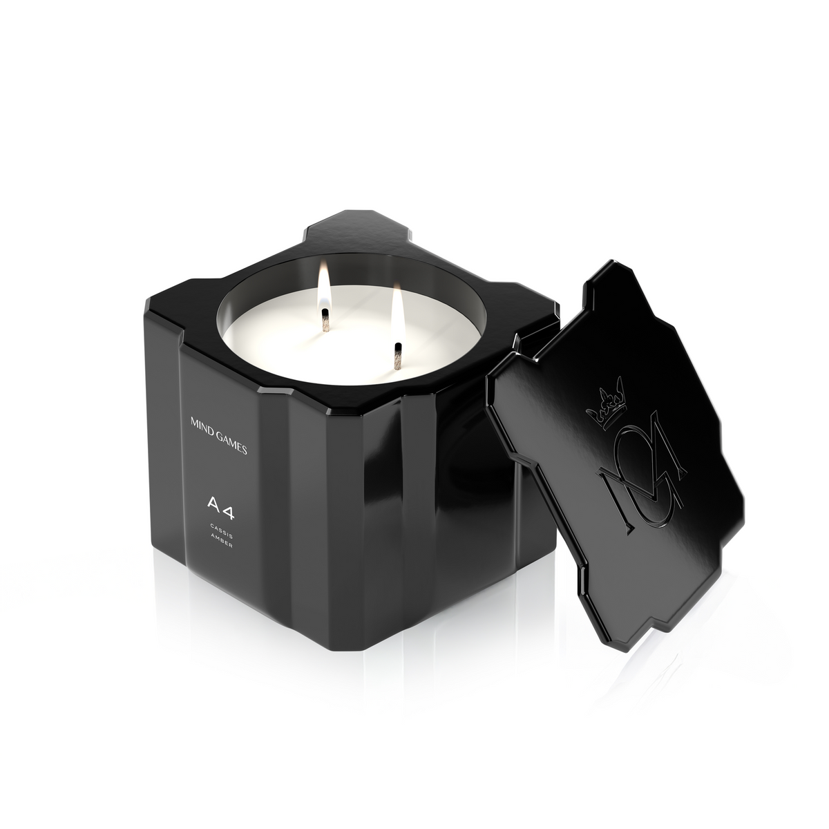 A4 Amber Cassis Candle