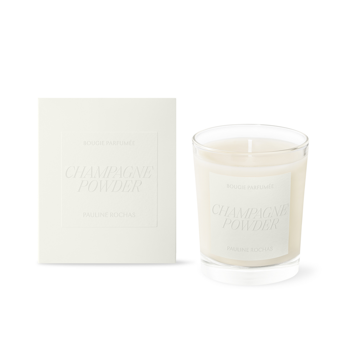 Champagne Powder Candle